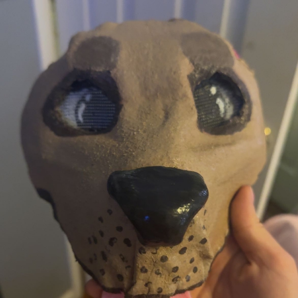 Golden Retriever Therian / Furry Mask
